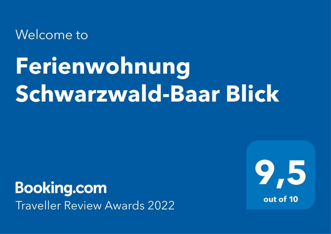 Ferienwohnung Schwarzwald-Baar Blick Donaueschingen Exteriér fotografie
