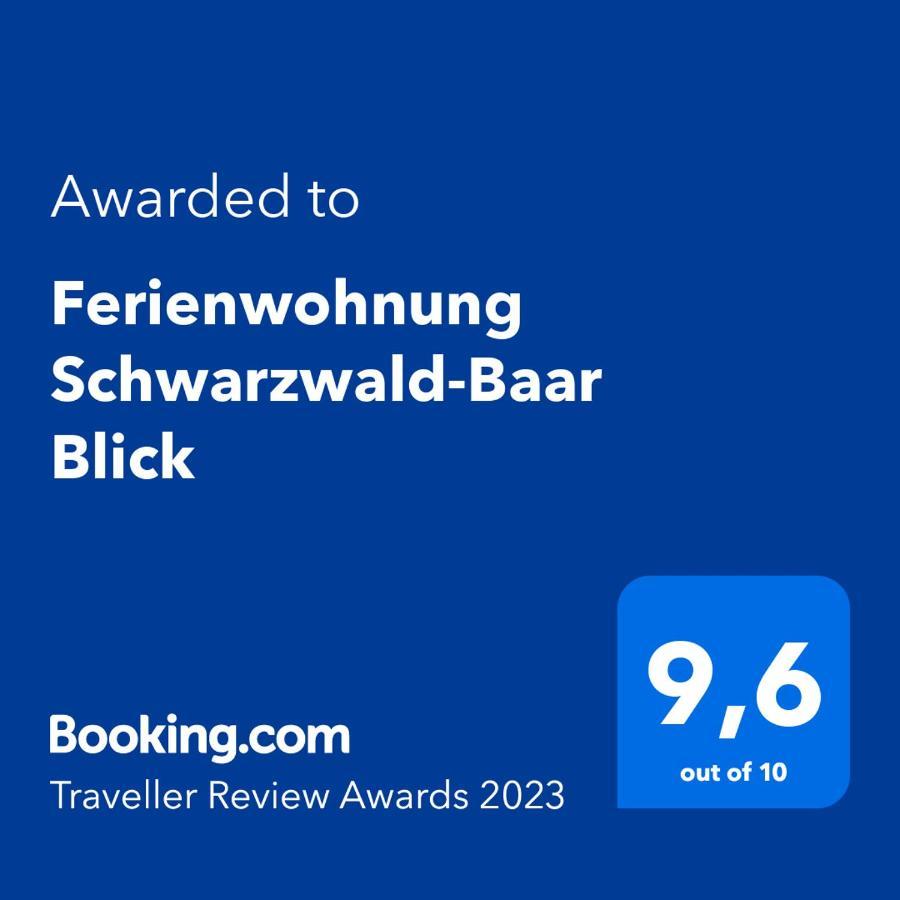 Ferienwohnung Schwarzwald-Baar Blick Donaueschingen Exteriér fotografie