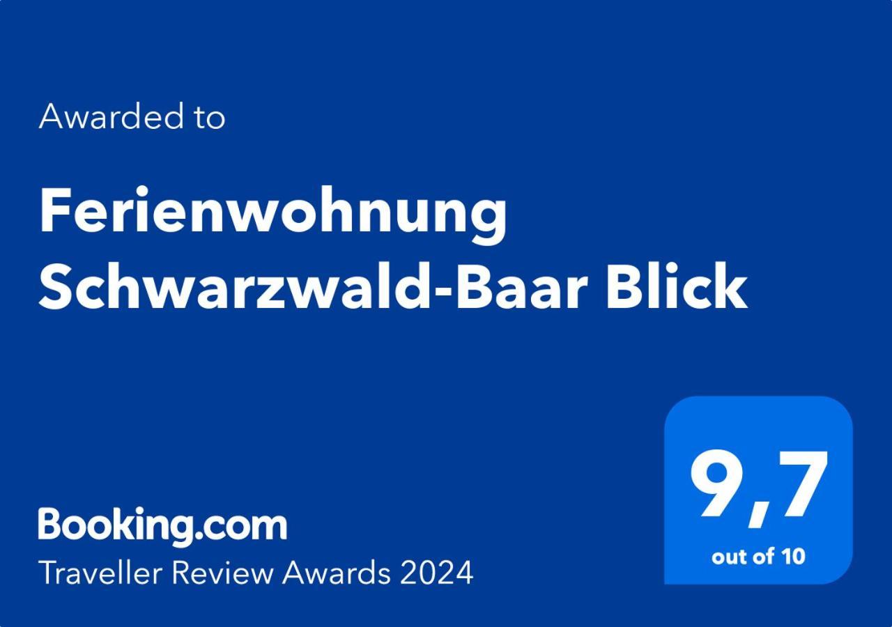 Ferienwohnung Schwarzwald-Baar Blick Donaueschingen Exteriér fotografie